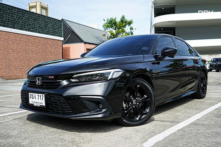 รถ Honda Civic 1.5 RS สี ดำ