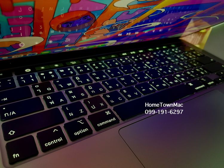 MacbookPro (Retina13-inch, 2020) Touchbar Quad-Core i5 2.0Ghz SSD 512Gb Ram 16Gb สี Space Gray ตัวรองท็อป ราคาน่าโดน รูปที่ 8