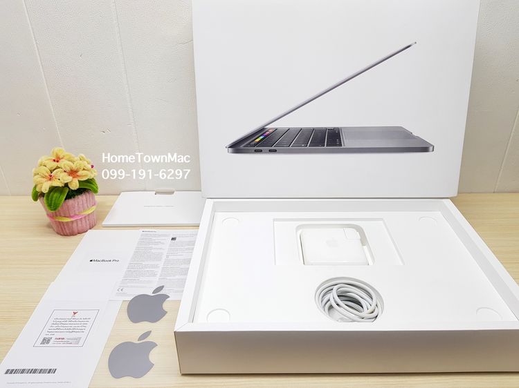 MacbookPro (Retina13-inch, 2020) Touchbar Quad-Core i5 2.0Ghz SSD 512Gb Ram 16Gb สี Space Gray ตัวรองท็อป ราคาน่าโดน รูปที่ 2