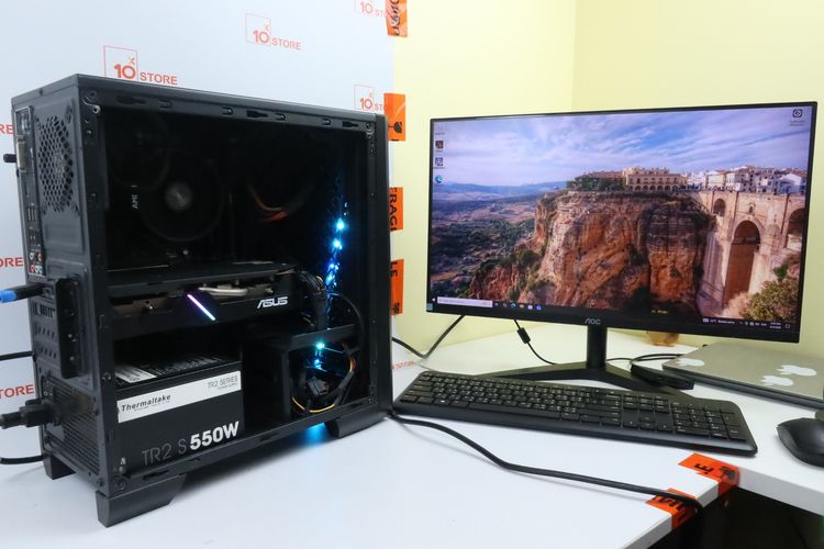 Comset Gaming AMD Ryzen 5 3600 +RX 5500 XT 16GB.500GB  รูปที่ 3