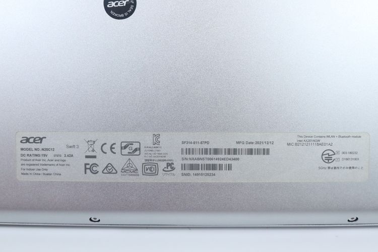 ACER SWIFT 3 SF314-511 Core i5-1135G7 Ram8.512GB รูปที่ 12