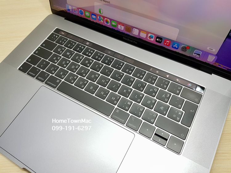 MacbookPro (Retina15-inch, 2018) TouchBar Quad-Core i7 2.2Ghz SSD 256Gb Ram 16Gb สี Space Gray สุดคุ้ม รูปที่ 8