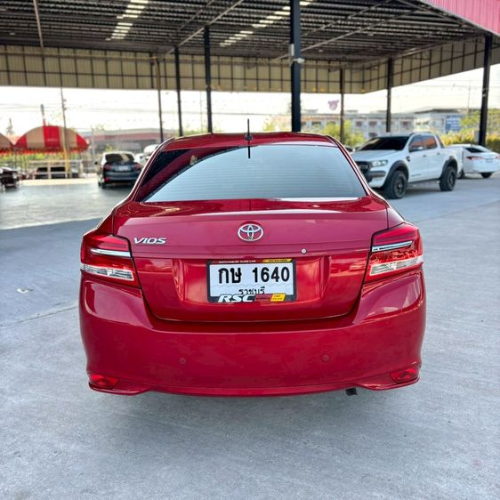 Toyota Vios 2018 1.5 E Sedan เบนซิน ไม่ติดแก๊ส เกียร์อัตโนมัติ แดง รูปที่ 4