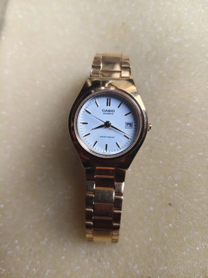 นาฬิกามือสอง Casio รุ่น LTP-1170N-7A สีทองหน้าขาว