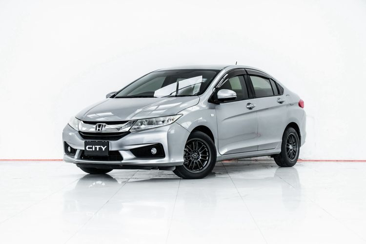 Honda City 2016 1.5 V Sedan เบนซิน ไม่ติดแก๊ส เกียร์อัตโนมัติ เทา