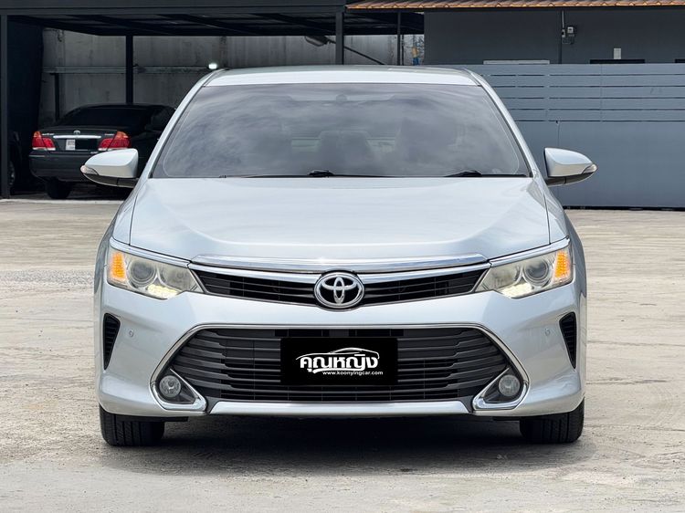 Toyota Camry 2015 2.0 G Sedan เบนซิน ไม่ติดแก๊ส เกียร์อัตโนมัติ บรอนซ์เงิน รูปที่ 3