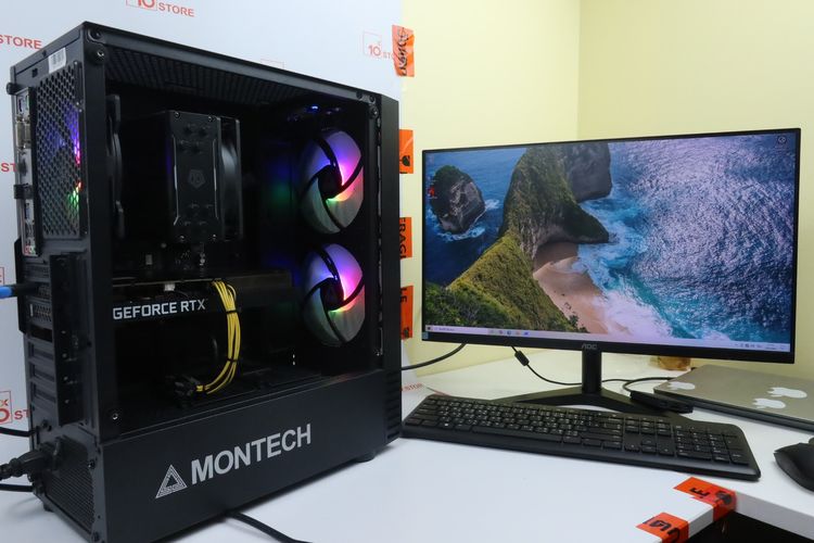 Comset Gaming Ryzen 5 3600+RTX 3050 16GB.1TB  รูปที่ 2