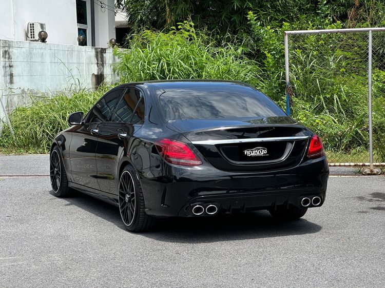 Mercedes-Benz C-Class 2019 C43 Sedan เบนซิน ไม่ติดแก๊ส เกียร์อัตโนมัติ ดำ รูปที่ 2