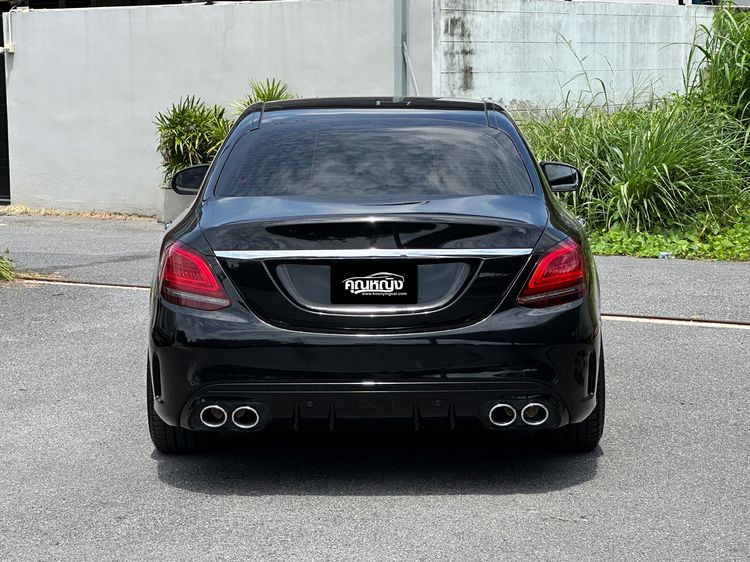 Mercedes-Benz C-Class 2019 C43 Sedan เบนซิน ไม่ติดแก๊ส เกียร์อัตโนมัติ ดำ รูปที่ 4
