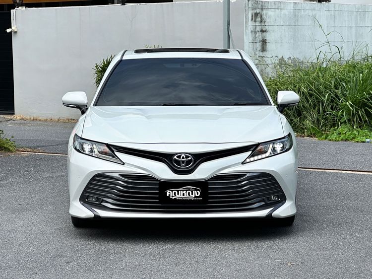 Toyota Camry 2021 2.5 G Sedan เบนซิน ไม่ติดแก๊ส เกียร์อัตโนมัติ ขาว รูปที่ 3