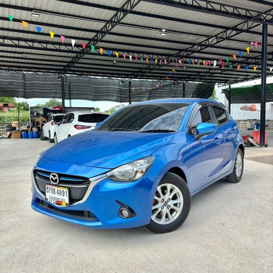 Mazda Mazda 2 2016 1.3 Sports High Connect Sedan เบนซิน ไม่ติดแก๊ส เกียร์อัตโนมัติ น้ำเงิน