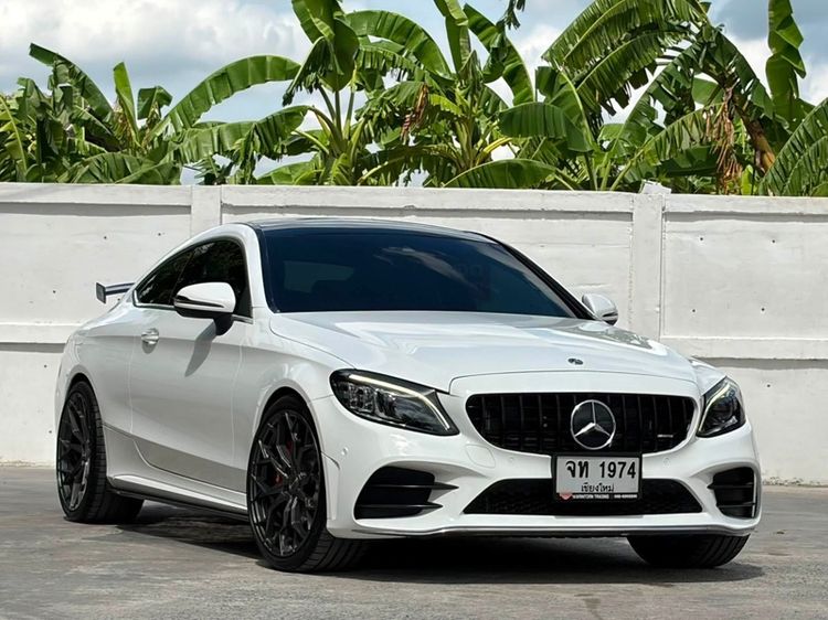 รถ Mercedes-Benz C-Class C200 สี ขาว