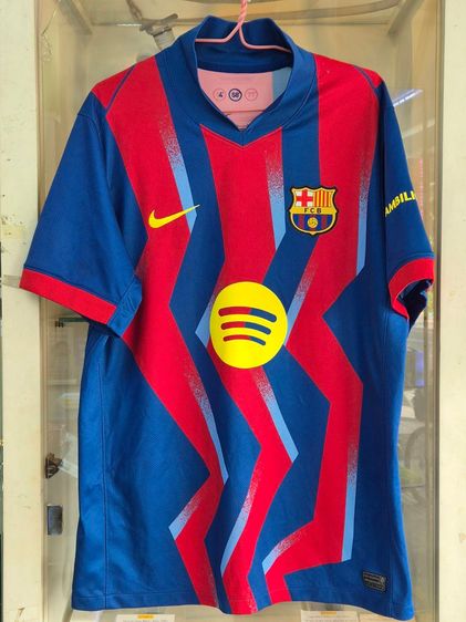 Nike FC Barcelona 2025 26 Stadium Fourth เสื้อแท้ ไซซ์ L พร้อมป้ายและใบเสร็จ รูปที่ 17