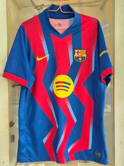 เสื้อยืด ไม่ระบุ อื่นๆ Nike FC Barcelona 2025 26 Stadium Fourth เสื้อแท้ ไซซ์ L พร้อมป้ายและใบเสร็จ
