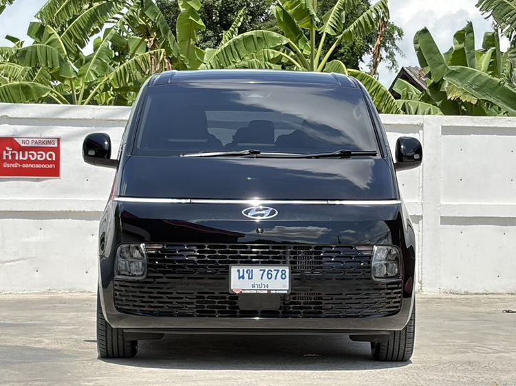 Hyundai Staria 2022 2.2 SEL Van ดีเซล ไม่ติดแก๊ส เกียร์อัตโนมัติ ดำ รูปที่ 2