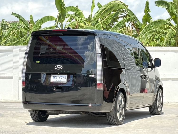 Hyundai Staria 2022 2.2 SEL Van ดีเซล ไม่ติดแก๊ส เกียร์อัตโนมัติ ดำ รูปที่ 4