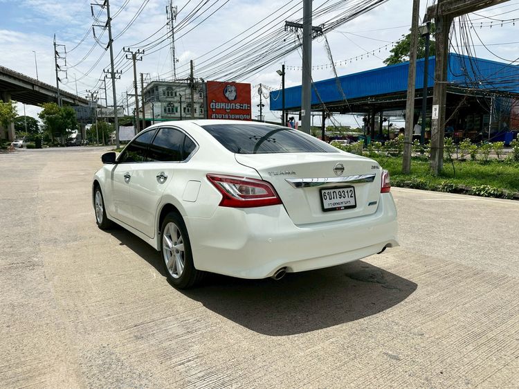 Nissan Teana 2014 2.0 XL Sedan เบนซิน ไม่ติดแก๊ส เกียร์อัตโนมัติ ขาว รูปที่ 4