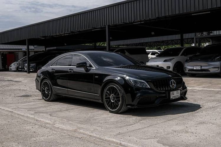 Mercedes-Benz CLS-Class 2012 CLS250 CDI Sedan ดีเซล ดำ รูปที่ 2