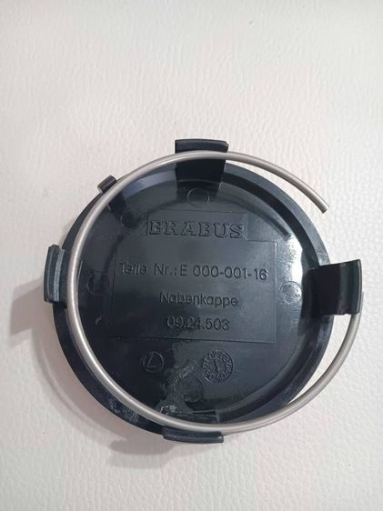 BRABUS Wheels Center Caps Part no. 09 24 503  Rare Items ฝาดุมล้อ BRABUS ของแท้  หายาก จากญี่ปุ่น สภาพเหมือนใหม่ พลาสติกด้านหน้า (LogoตัวB)  รูปที่ 7