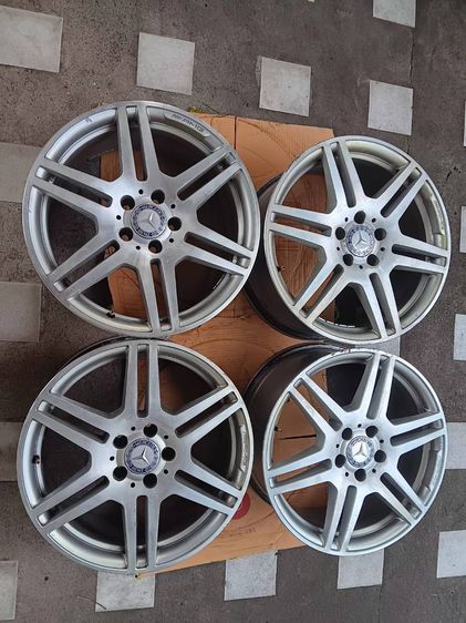 ล้อAMG Benz แท้ W212  18นิ้ว หน้า 8.5 x 18H2 ET48  Part N0. A212 401 23 02 หลัง   9  x 18H2 ET54 Part No. A212 401 24 02 
