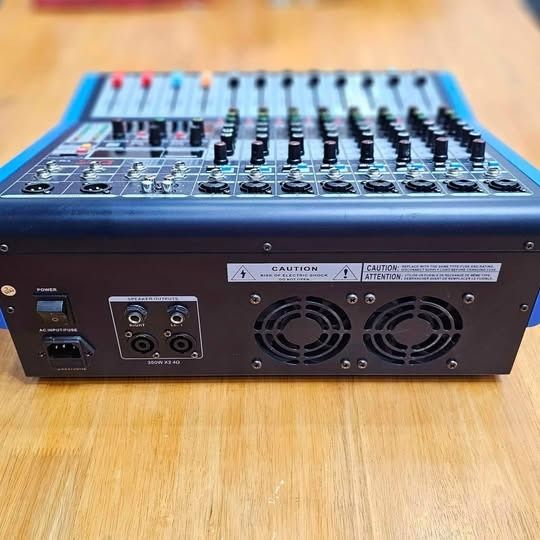 ชุดเครื่องเสียง PROPLUS TM8 Power Mixer + ลําโพง 15 นิ้ว PN Sound Professional 2 ใบ พร้อมใช้งาน รูปที่ 3
