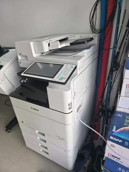 เครื่องถ่ายเอกสารดิจิทัลสี Canon imageRUNNER ADVANCE C5560 III เครื่องพิมพ์ออลอินวันความเร็วสูงสำหรับใช้งานเชิงพาณิชย์ระดับเรือธงของ Canon เ รูปที่ 3