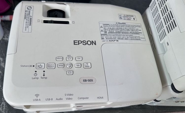โปรเจคเตอร์Epson EB-S03 (งานช่าง) รูปที่ 2
