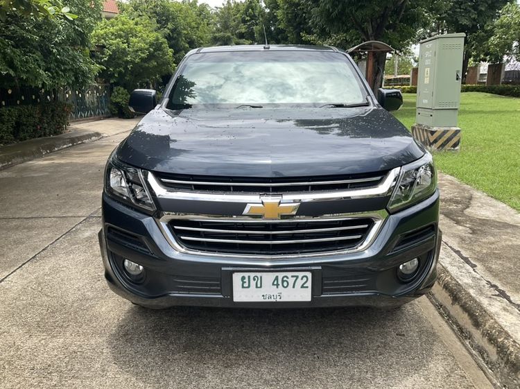Chevrolet Colorado 2019 2.5 LT Pickup ดีเซล ไม่ติดแก๊ส เกียร์ธรรมดา เทา รูปที่ 2