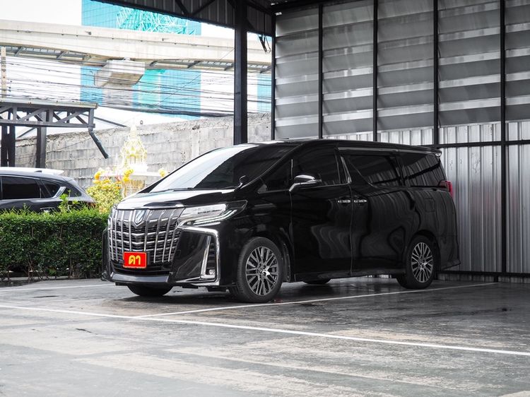 Toyota Alphard 2016 2.5 S C-Package Utility-car เบนซิน ไม่ติดแก๊ส เกียร์อัตโนมัติ ดำ รูปที่ 2