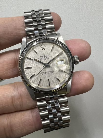 ROLEX 16014 หน้าลายผ้า ออโตเมติก 36 mm. รูปที่ 3
