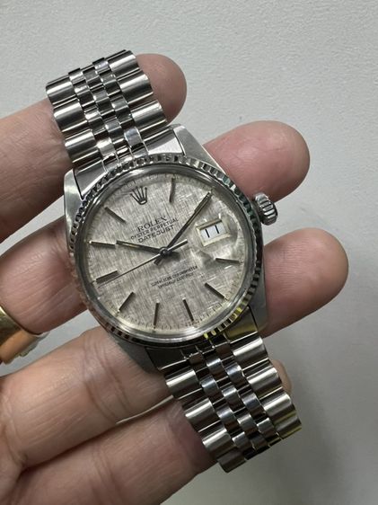 ROLEX 16014 หน้าลายผ้า ออโตเมติก 36 mm. รูปที่ 6