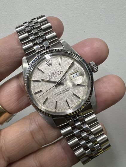 ROLEX 16014 หน้าลายผ้า ออโตเมติก 36 mm. รูปที่ 5