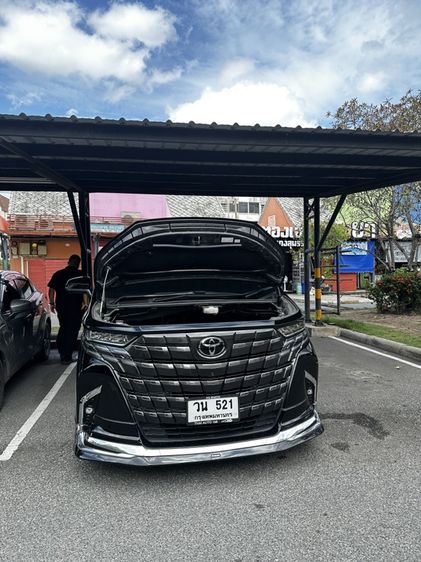 รถ Toyota Alphard 2.5 Z สี ดำ