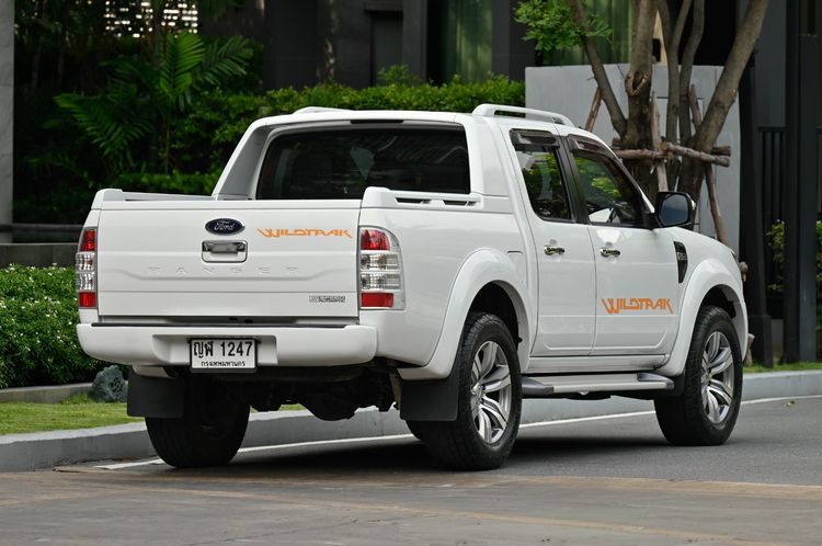 Ford Ranger 2011 2.5 Wildtrak Pickup ดีเซล ไม่ติดแก๊ส เกียร์อัตโนมัติ ขาว รูปที่ 4