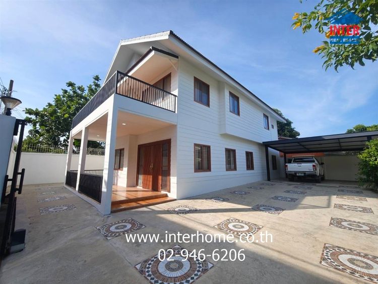 บ้านเดี่ยว 2 ชั้น 100 ตร.ว. บ้านเดี่ยว ซอยเสรีไทย34 ถนนเสรีไทย ถนนรามคำแหง เขตบางกะปิ กรุงเทพมหานคร