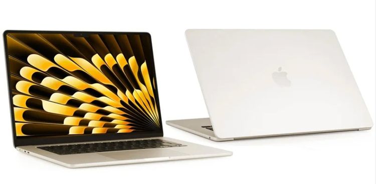 Apple แมค โอเอส 16 กิกะไบต์ ใช่ Macbook air M5 15.3 นิ้ว (RAM 16GB - SSD 512GB) สี Star Light ของใหม่ยังไม่แกะ ประกันยังไม่เดิน