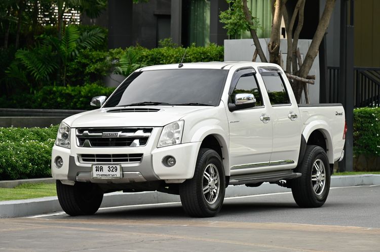 Isuzu D-MAX 2012 3.0 Hi-Lander Super Titanium Pickup ดีเซล ไม่ติดแก๊ส เกียร์อัตโนมัติ ขาว