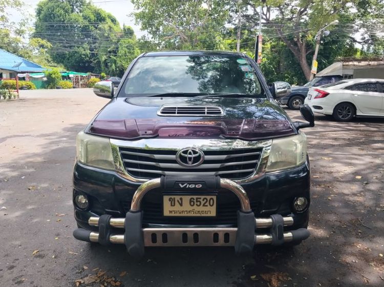 Toyota 2012 Pickup ดีเซล ไม่ติดแก๊ส เกียร์ธรรมดา ดำ รูปที่ 3