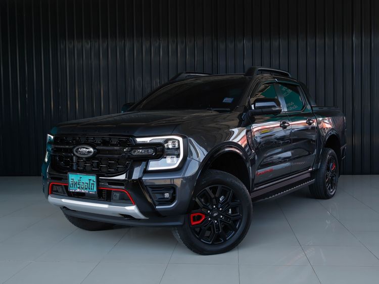 รถ Ford Ranger 2.0 Bi-Turbo Hi-Rider Storntrak สี เทา