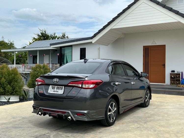 Toyota Yaris ATIV 2019 1.2 S Plus Sedan เบนซิน ไม่ติดแก๊ส เกียร์อัตโนมัติ เทา รูปที่ 4