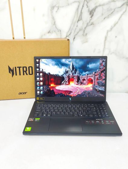 🔥 ขายโน๊ตบุ๊คเกมมิ่งสเปกแรง Acer Nitro V15 ( Ram 32GB  ประกันศูนย์ยาวถึงปี 2028) 🔥 รูปที่ 2