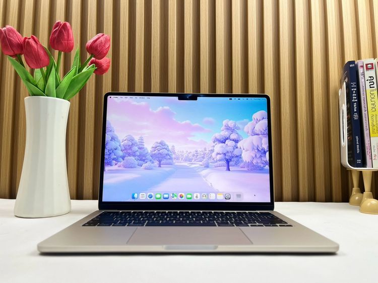 Apple แมค โอเอส 16 กิกะไบต์ อื่นๆ ไม่ใช่ MacBook Air 13.6-inch M4 2025 Ram16GB SSD256GB Starligh