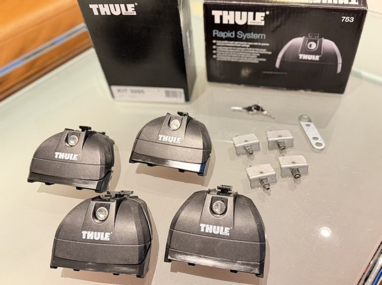 ขาย Thule ชุดkit3095,Rapid system 753 สำหรับใส่ตานแร็ค Suzuki Swift 1.2 ปี 2013 สภาพดี สวย ครบชุด รูปที่ 2