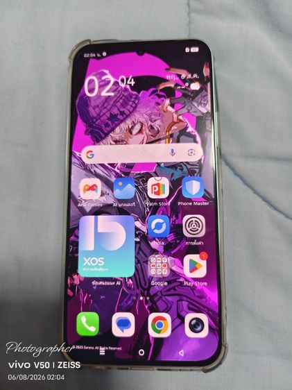 Infinix hot 60 pro 4g rom 128 gb ram 8+8 gb สภาพเหมือนใหม่ พร้อมกล่อง สายชาร์จ หัวปลั๊ก ไม่มีเข็มจิ้มซิมไม่มี  ขาย 3800 บาท นัดรับ ราชปรารภ