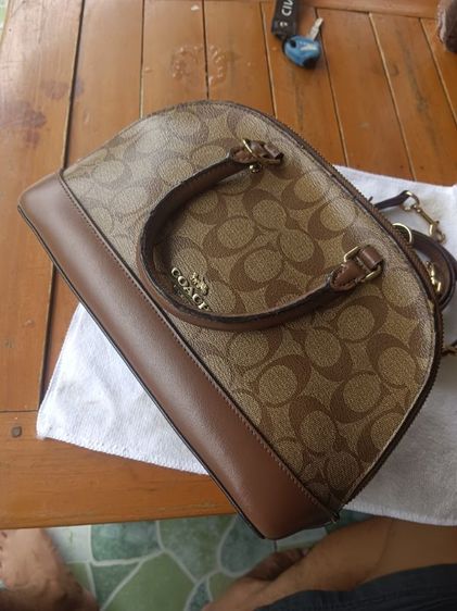 กระเป๋าถือ Coach Mini Sierra รูปที่ 5