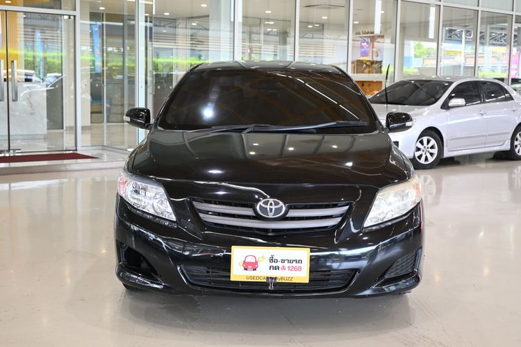 Toyota Altis 2009 1.6 E Sedan เบนซิน ไม่ติดแก๊ส เกียร์อัตโนมัติ ดำ รูปที่ 2