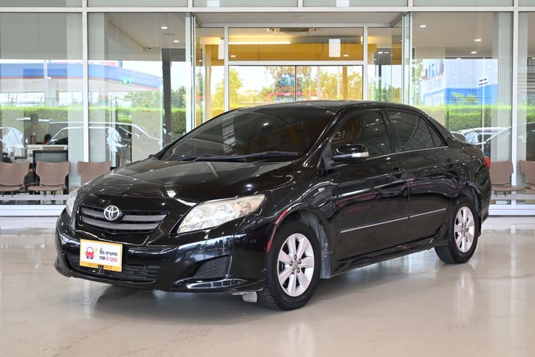 Toyota Altis 2009 1.6 E Sedan เบนซิน ไม่ติดแก๊ส เกียร์อัตโนมัติ ดำ รูปที่ 3