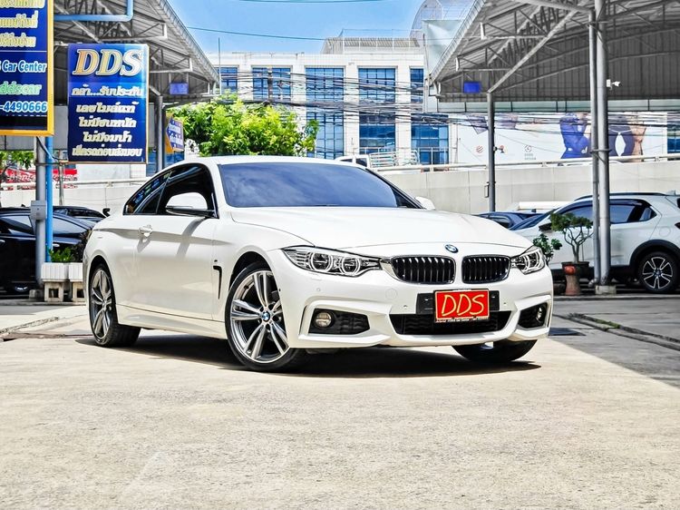 BMW Series 4 2016 420i Sedan เบนซิน เกียร์อัตโนมัติ ขาว รูปที่ 4