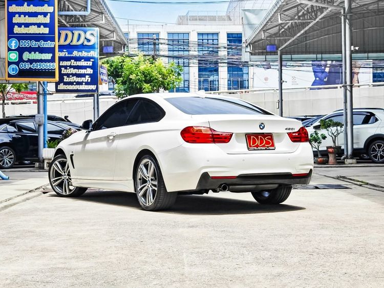 BMW Series 4 2016 420i Sedan เบนซิน เกียร์อัตโนมัติ ขาว รูปที่ 3