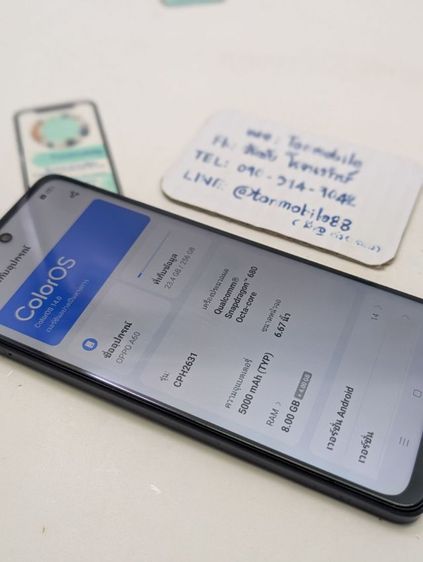 ขาย เทิร์น Oppo A60 Ram 8 Rom 256 ศูนย์ไทย มีตัวเครื่องอย่างเดียว ไม่มีอุปกรณ์อื่น เพียง 2,990 บาท ครับ  รูปที่ 4